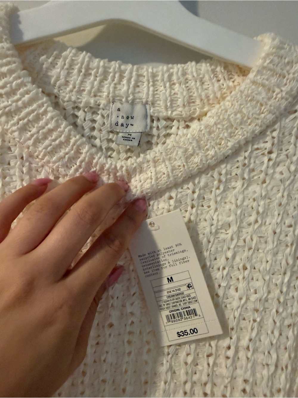 A New Day Chunky Knit Sweater – Size Medium – NWT - Picture 2 of 2